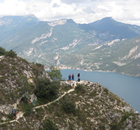 Lago di Garda corsa nordica i panorami